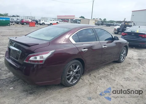 2014 Nissan Maxima 3.5 S from USA, damaged, VIN 1N4AA5AP1EC479695